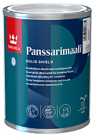 Краска алкидная Tikkurila Panssarimaali для металлических крыш (База С) полуглянцевая 0.9 л