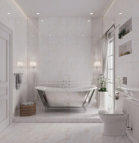 Бордюр Луизиана В 30*6см Axima Ceramica  купить
