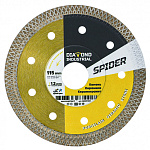 Диск алмазный ультратонкий X-тип 115*10*1.2*22,23 SPIDER Diamond Industrial (DIDX115ST)