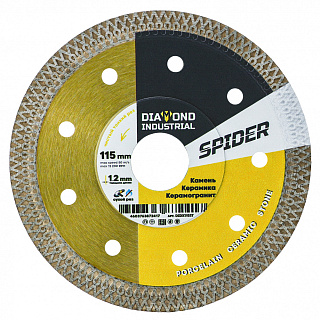 Диск алмазный ультратонкий X-тип 115*10*1.2*22,23 SPIDER Diamond Industrial (DIDX115ST) купить