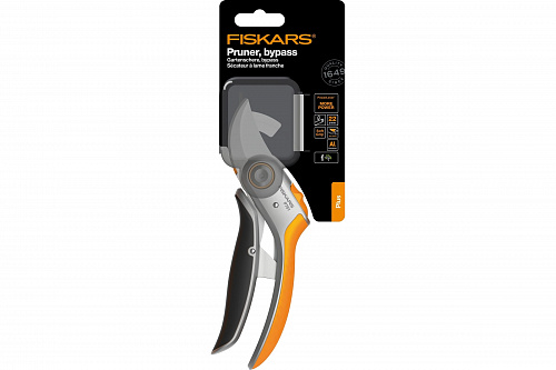 Секатор плоскостной Fiskars Plus PowerLever P751 металлический 1057172 купить
