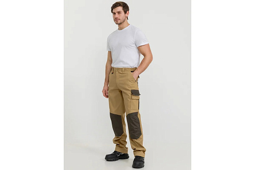 Брюки рабочие Cotton stretch р.XL  р.54/182-188 Dowell D83530-XL купить