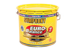 Краска для стен и потолков Symphony EURO Balance 7 (База C) 2.7 л купить