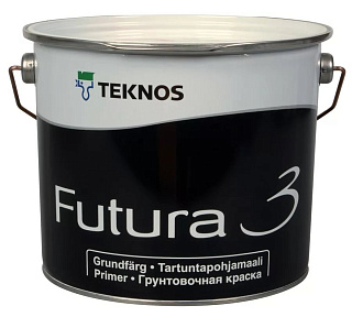 Грунтовочная краска TEKNOS Futura 3 Белая Матовая (База PM1) 9 л купить
