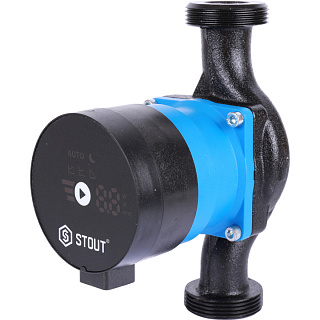 Насос циркуляционный STOUT mini pro с приседнительными гайками 25/40-180 SPC-0003-2540180 купить
