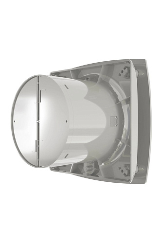 Вентилятор накладной d100 WAVE обратный клапан серый  ЭРАWAVE 100C Gray купить