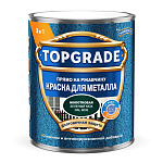 Краска для металла Topgrade by Hammerite молотковая RAL6005 Зеленый мох TopGrade 50036327 (0.75л)