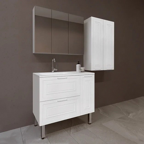 Шкаф подвесной Style Line Альба 60 Люкс белый ЛС-000010051 купить