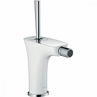 Смеситель HANSGROHE PuraVida 15270400 для биде белый/хром купить