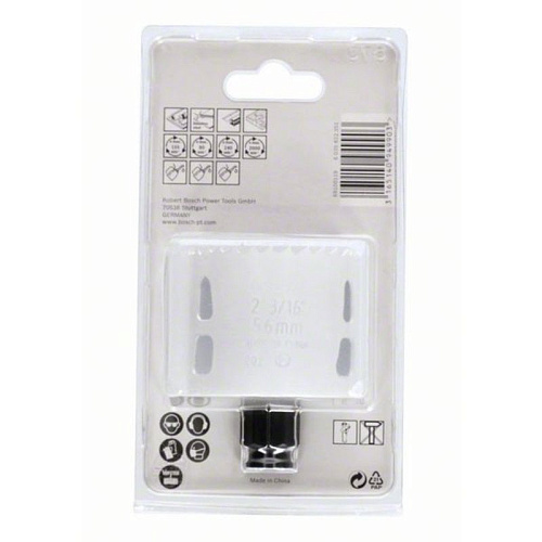 Биметаллическая коронка Bosch Progressor Wood + Metal d 56 мм 2608594221 купить