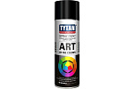 Краска аэрозольная матовая RAL 9004 черный TYTAN Professional ART OF THE COLOR 93885 (0.4л)