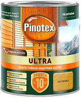Лазурь влагостойкая для дерева Pinotex Ultra калужница (2.5л)
