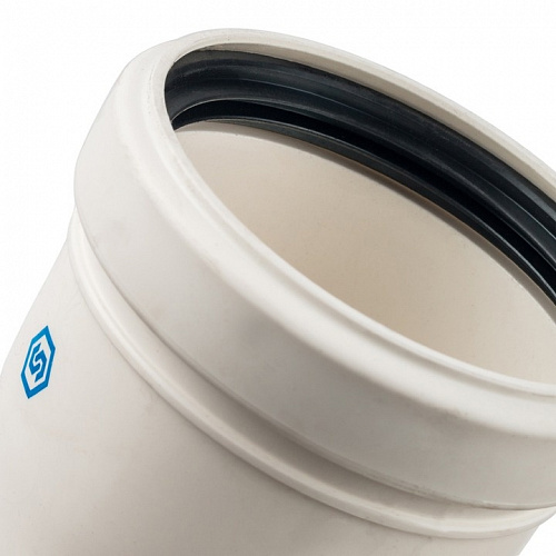 Элемент дымохода Stout угол конденсационный 87 градусов DN80 PP-FE SCA-8080-000090 купить