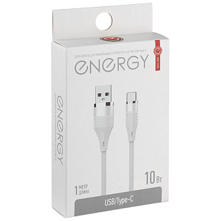 Кабель ET-49 PRO USB/Type-C 1 м, 10 Вт ENERGY 110025 купить