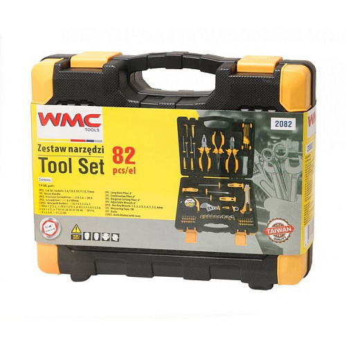Набор инструментов WMC TOOLS 1/4"(6гр) 5-13 /2082 82 предмета 47005 купить