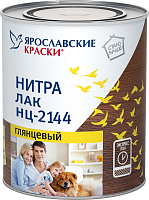 Нитра лак НЦ-2144 Ярославские краски Бесцветный глянцевый