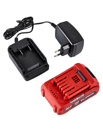 Пила цепная аккумуляторная ELITECH ДМ ПА 206К (1/4"-1.1-36) 20В шина-15см щеточн 1акк*2.0а/ч(ELP) + з/у (E1611.018.00) купить