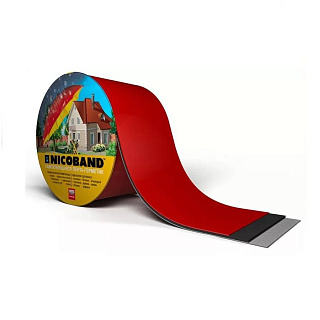Лента-герметик NICOBAND Красная самоклеющаяся 10м * 30см купить