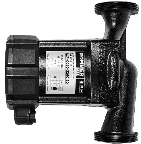 Насос циркуляционный частотный EVO 32/60-180 с гайками итеплоизоляцией Rommer RCP-0030-3260180 купить