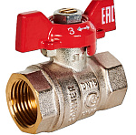 Кран шаровой 1/2 в/в ручка бабочка Rommer RBV-0003-2110215