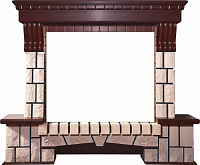Обрамление STONE NEW 26/HL AO-287 для электрического камина RealFlame