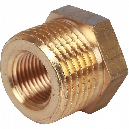 Футорка наружная-внутренняя резьба латунь 3/8"*1/8" STOUT SFT-0028-003818 купить
