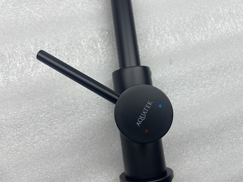 Смеситель ЕВРОПА  для кухни  черный матовый Aquatek AQ1382MB купить