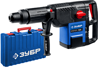 Перфоратор ЗУБР SDS-Max ЗПМ-52-1500 ЭК 1500Вт 18Дж кейс 2-х режим купить