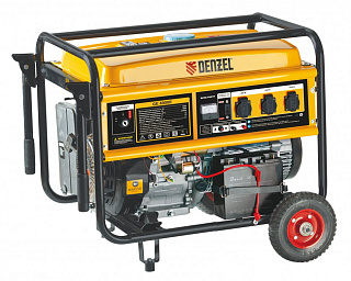 Генератор бензиновый Denzel GE 7900E купить