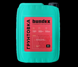 Грунтовка универсальная Bundex 10л  купить