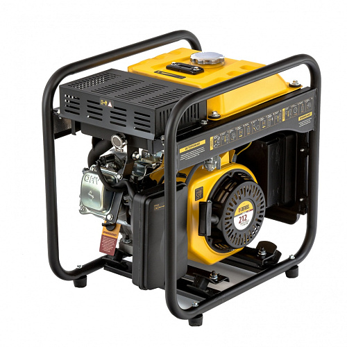 Генератор инверторный Denzel GT-2500iF 2.5кВт/2.2кВт 220В бак 5л (94704) купить
