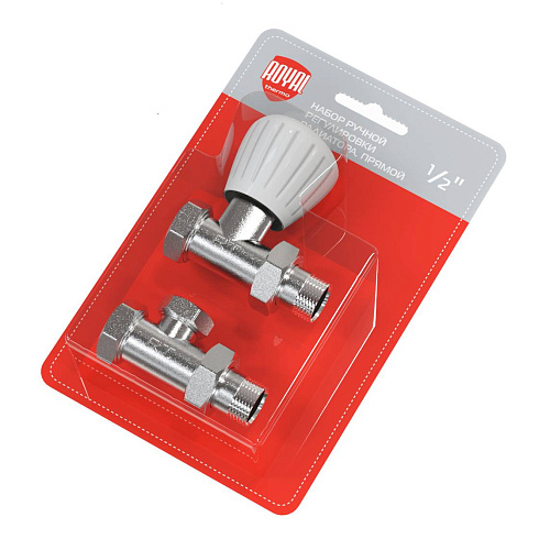 Набор ручной регулировки радиатора Royal Thermo прямой 1/2" Royal Thermo  RTO 50.009 купить