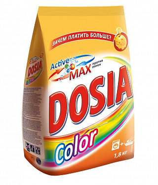 Порошок стиральный  DOSIA COLOR автомат 1.8кг купить