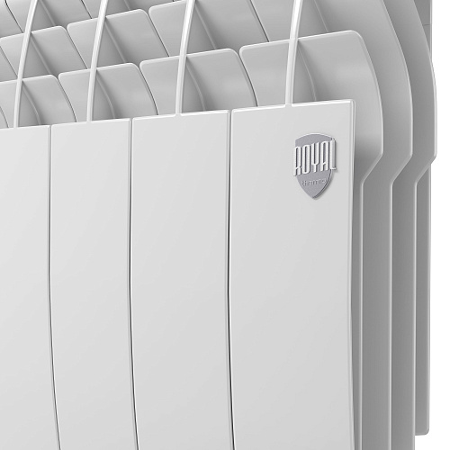 Радиатор биметаллический BiLiner 350мм VR 10 секций Bianco Traffico Royal Thermo RTBBTVR35010 купить