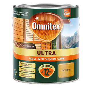 Лазурь влагостойкая Omnitex by Pinotex Ultra Pinotex 50035908 Калужница (2.5л) купить