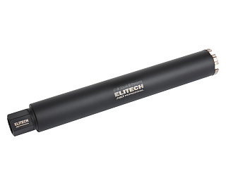 Коронка алмазная для дрели алмазного сверления Elitech HD ф 62*450 1 1/4"внутр, с охл. (1110.011500) купить