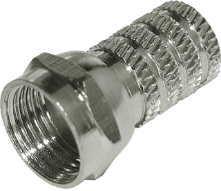 Штекер F-разъём RG-6 (03-008C) 05-4003-4 (в упаковке 2штуки) Proconnect 55234 купить