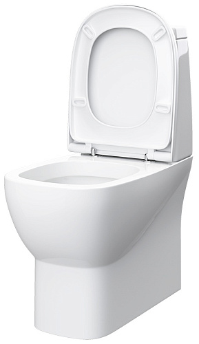 Унитаз-компакт INFINITY SL DM с сиденьем с микролифтом белый, Sanita Luxe INFSLCC01040522 купить