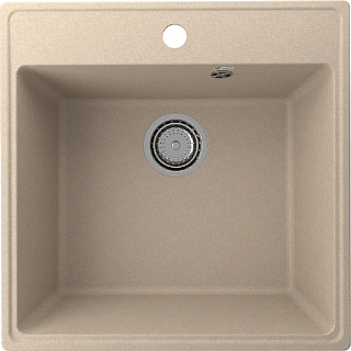 Мойка для кухни Ulgran Quartz Forte 505-03 кварцевая квадратная 50,5*50,5см десерт купить