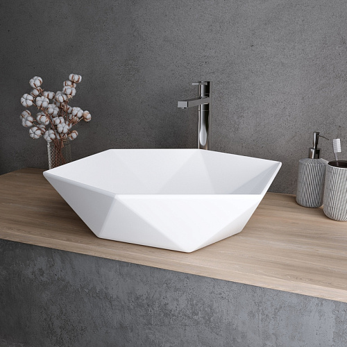 Раковина Grossman Diamond GR-3029 белый 460*460*150мм Grossman GR-3029 купить