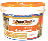 Краска фасадная Professional база белая LAP Decotech (9л)
