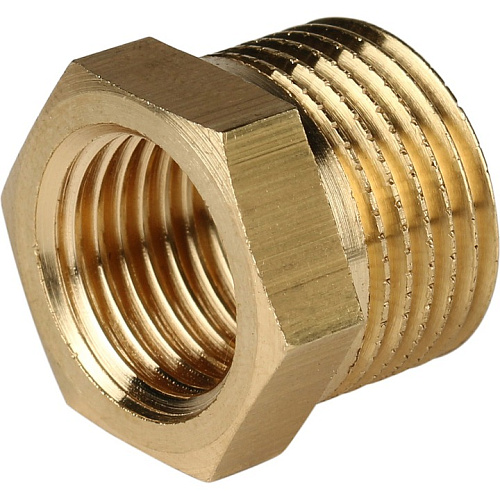 Футорка наружная-внутренняя резьба латунь 3/8"*1/4" STOUT SFT-0028-003814 купить
