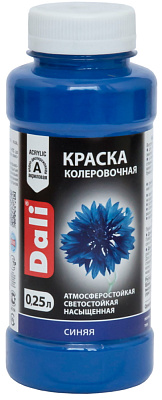 Колер акриловый Dali синий 0.25 л купить
