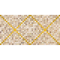 Декор Arte 20*40 см цвет темно-бежевый, Ceramica Classic 08-04-11-1369