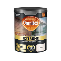 Лазурь для дерева Omnitex by Pinotex Extreme Белая 50035734 (0.9л)