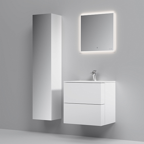 Тумба подвесная SPIRIT V2.0 с раковиной SPIRIT 60 белый глянец AM.PM M70AFHX0602WG купить