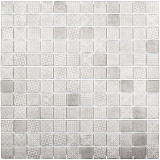Мозаика стеклянная Born GREY 31.5*31.5см Vidrepur купить