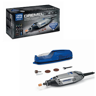Шлифмашина прямая Dremel 3000-5 S Xmas (гравер) +5 насадок 130Вт 15000-30000 об/мин (F0133000ND) купить