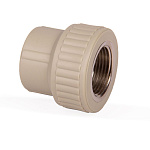 Муфта комбинированная PPR 25*3/4" внутренняя резьба Lammin полипропиленовая серая Lm31043025020G Муфта комбинированная PPR 25*3/4" внутренняя резьба Lammin полипропиленовая серая Lm31043025020G
