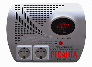 Стабилизатор напряжения Ресанта ACH 1000 Н2/1-Ц 220В 1кВт цифровой 63/6/13 купить